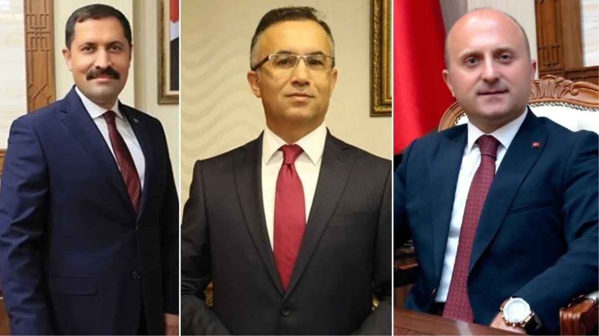 Hatay, Gaziantep ve Adıyaman’ın valileri değişti