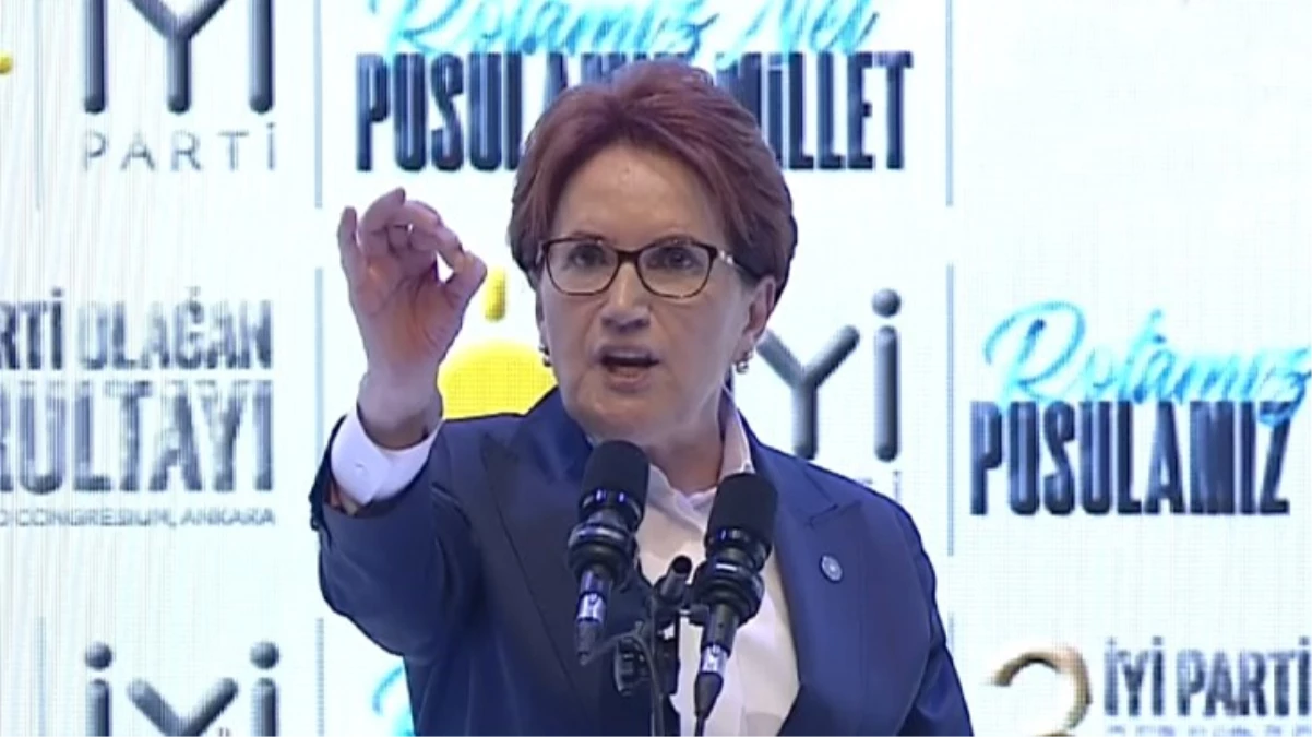 Meral Akşener, kurultayda esti gürledi: Hesap soracağım