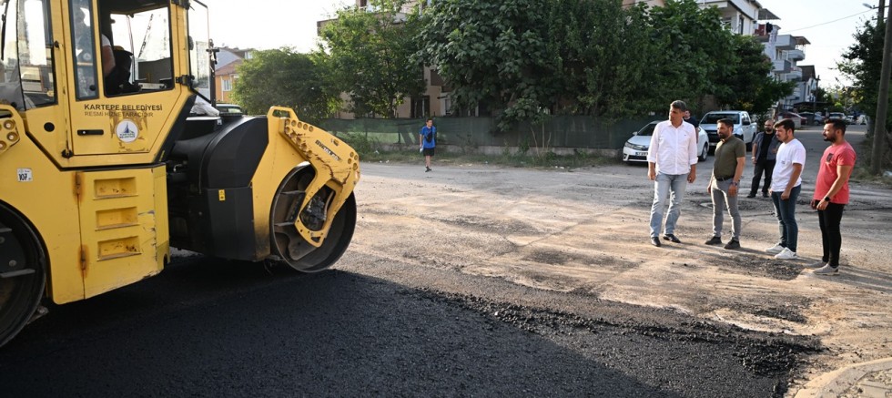 KARTEPE’DE TÜM SOKAKLAR ASFALTLANIYOR – GÜNDEM – İnternetin Ajansı