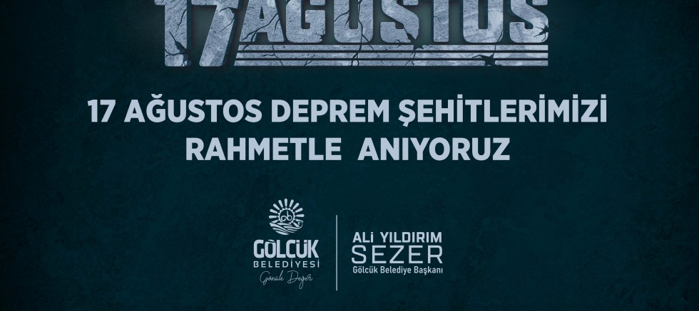 17 AĞUSTOS GÖLCÜK DEPREMİ ŞEHİTLERİ 24. YILINDA TÖRENLE ANILACAK – GÜNDEM – İnternetin Ajansı