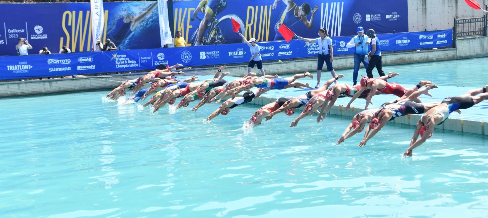 Avrupa Triatlon Şampiyonası Balıkesir’de gerçekleştirildi – SPOR – İnternetin Ajansı