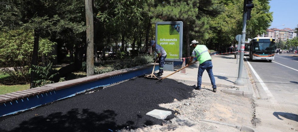 BÜYÜKŞEHİR’İN KAVŞAK DÜZENLEME ÇALIŞMASINDA SON ETAP BAŞLADI – GÜNDEM – İnternetin Ajansı