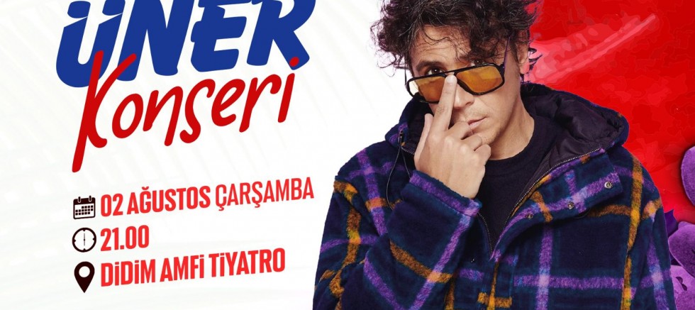 DİDİM AMFİ TİYATRO’DA ERSAY ÜNER RÜZGARI ESECEK – GÜNDEM – İnternetin Ajansı