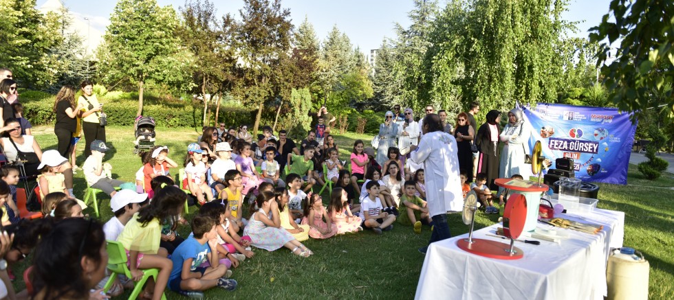 FEZA GÜRSEY BİLİM MERKEZİ PARKLARDA ÇOCUKLARLA BULUŞUYOR – GÜNDEM – İnternetin Ajansı