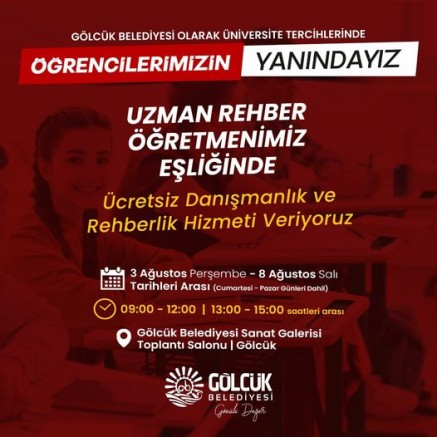 GÖLCÜK BELEDİYESİ ÜNİVERSİTE TERCİHLERİNDE ÖĞRENCİLERİN YANINDA – GÜNDEM – İnternetin Ajansı