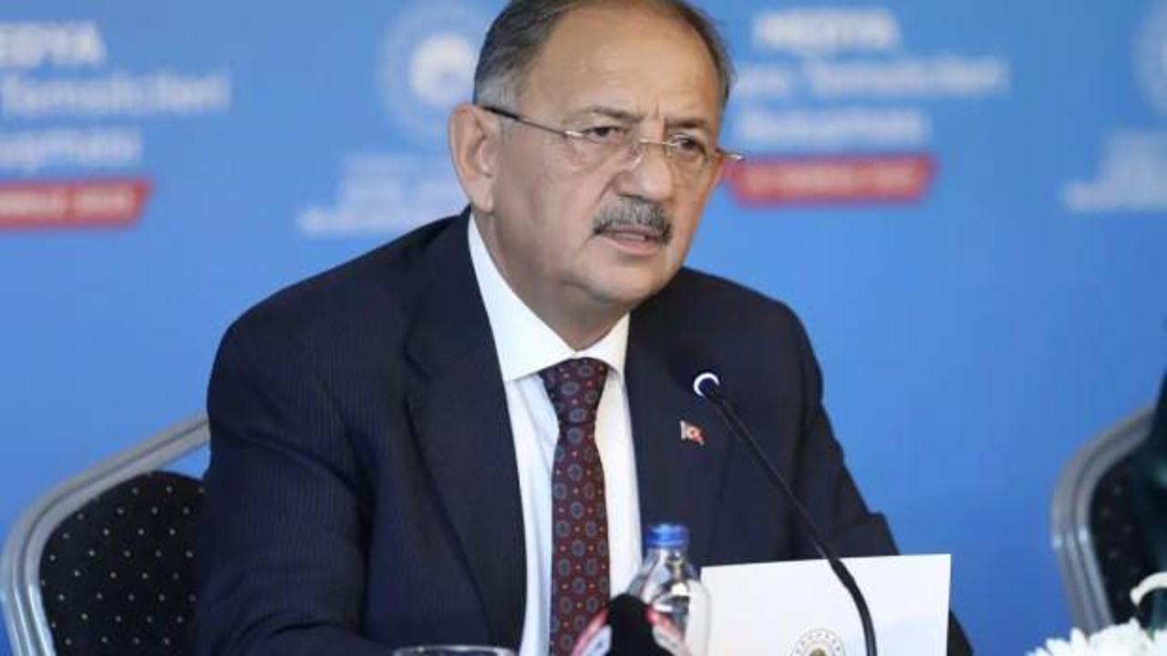 Bakan Özhaseki: Hatay en kısa sürece ayağa kalkacak