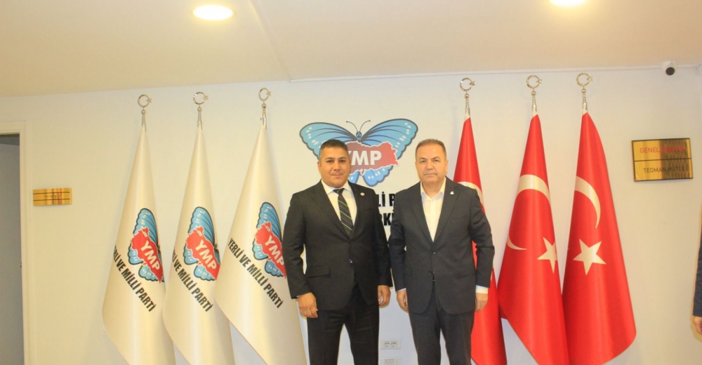 BAŞKAN MUTLU ANAVATAN PARTİSİ GENEL BAŞKANI ÇELEBİ’Yİ MAKAMINDA AĞIRLADI! – GÜNDEM – İnternetin Ajansı