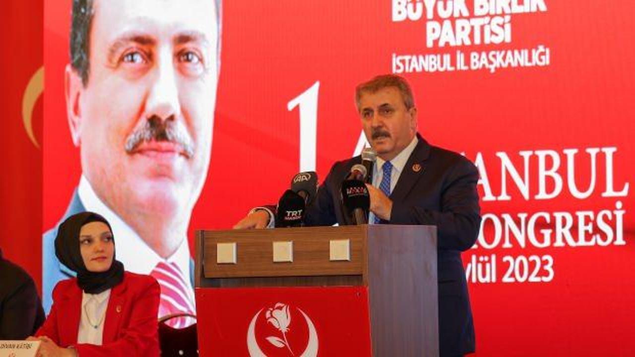 BBP Genel Başkanı Destici: Yerel seçimlerde sıçrama yapacağız