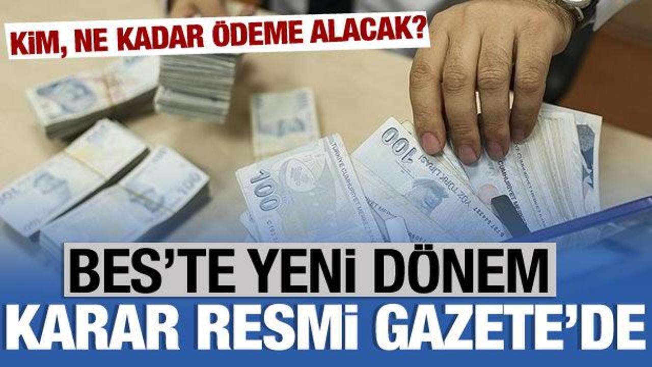 BES’te kısmi ödeme dönemi: Resmi Gazete’de yayımlandı