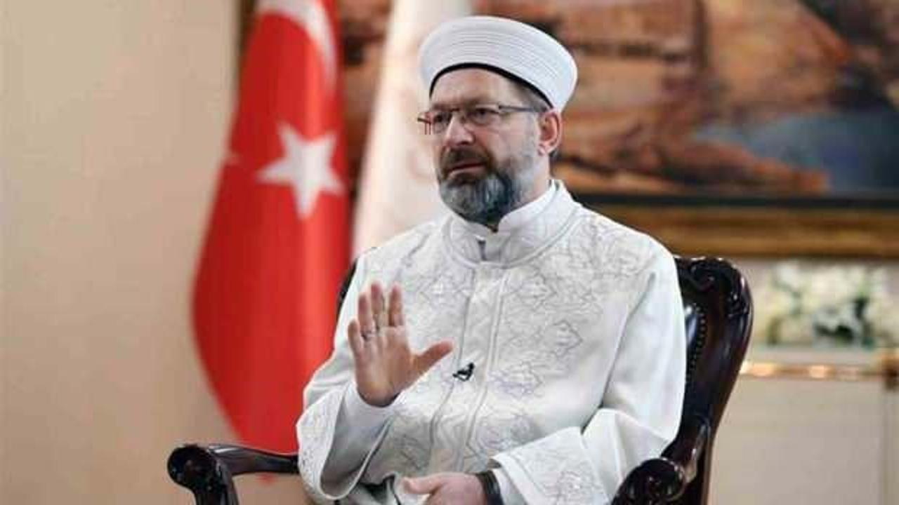 Diyanet İşleri Başkanı Erbaş’tan tüm vatandaşlara davet