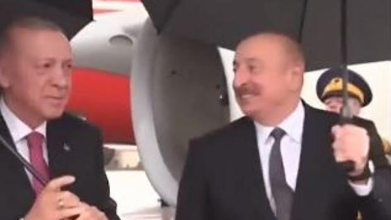 Erdoğan ve Aliyev’den gülümseten diyalog