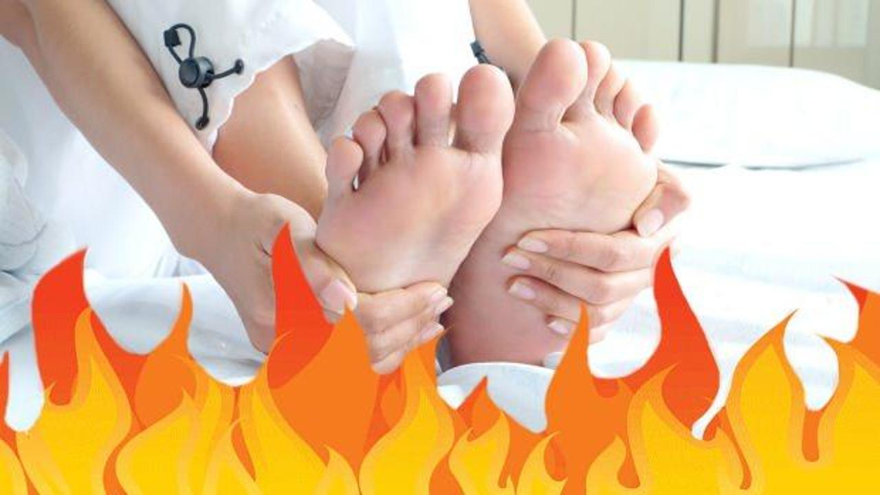Gece ayak yanması neden olur, ne iyi gelir? Ayakaltı yanması hangi hastalığın belirtisidir?