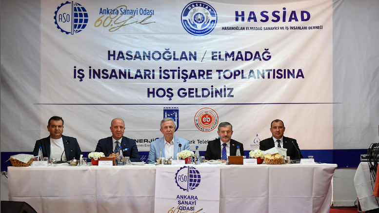 MANSUR YAVAŞ ELMADAĞ’DA: SANAYİCİLER VE HALKLA BULUŞTU – TÜRKİYE – İnternetin Ajansı