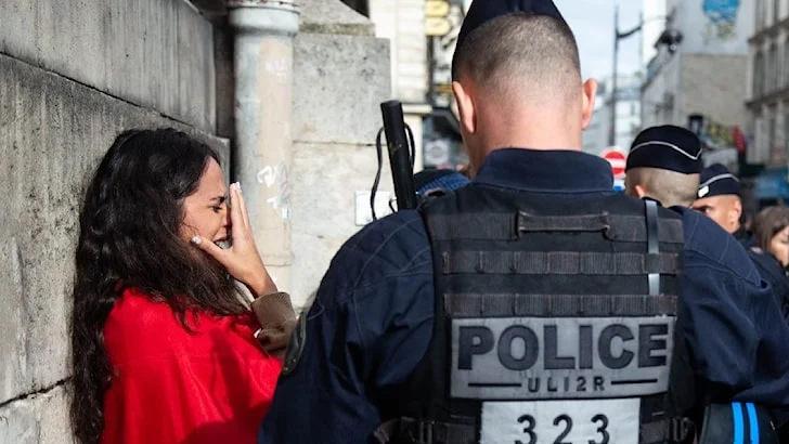 Paris’te Filistin yürüyüşüne polisten sert müdahale!