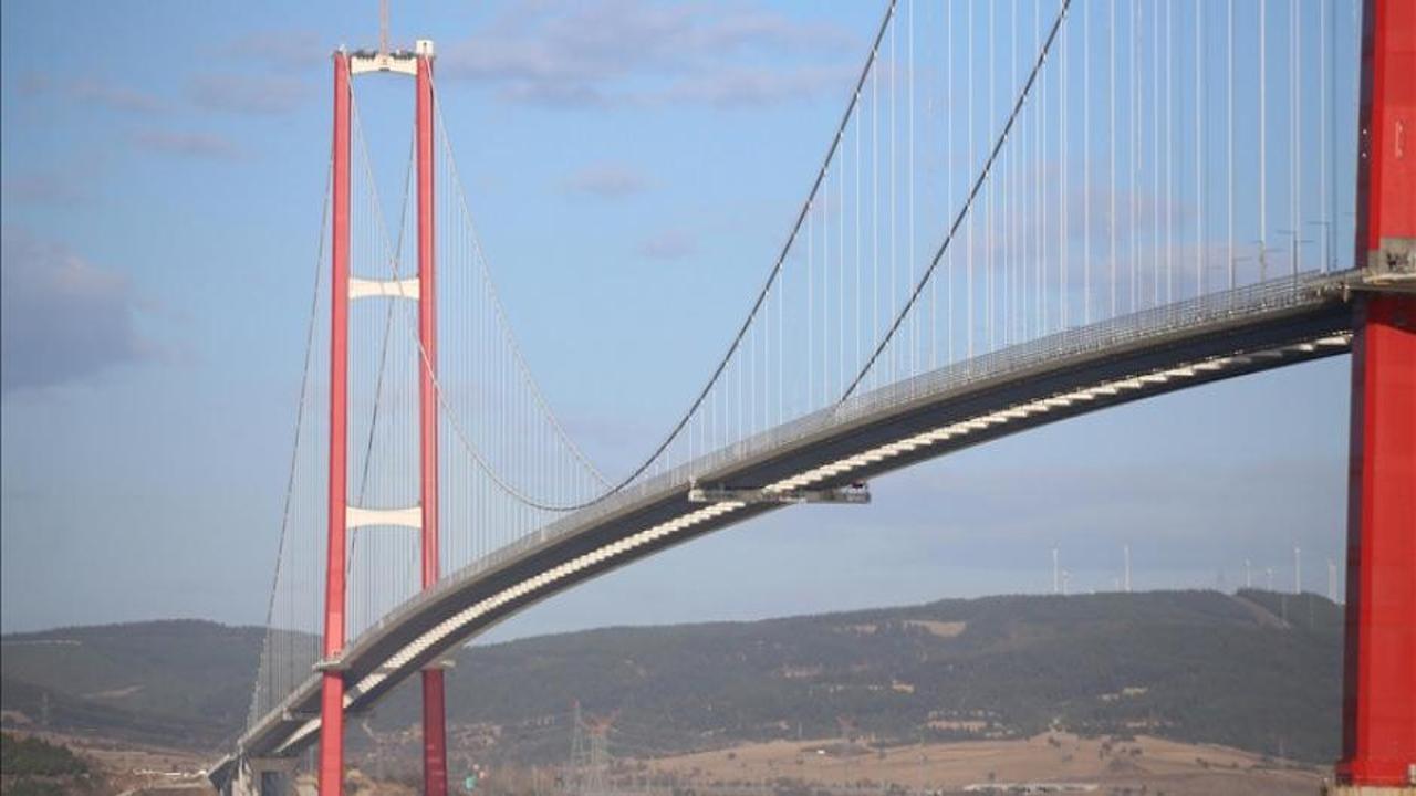 Dünyanın en iyi projelerinin birinciliği 1915 Çanakkale Köprüsü’nün oldu