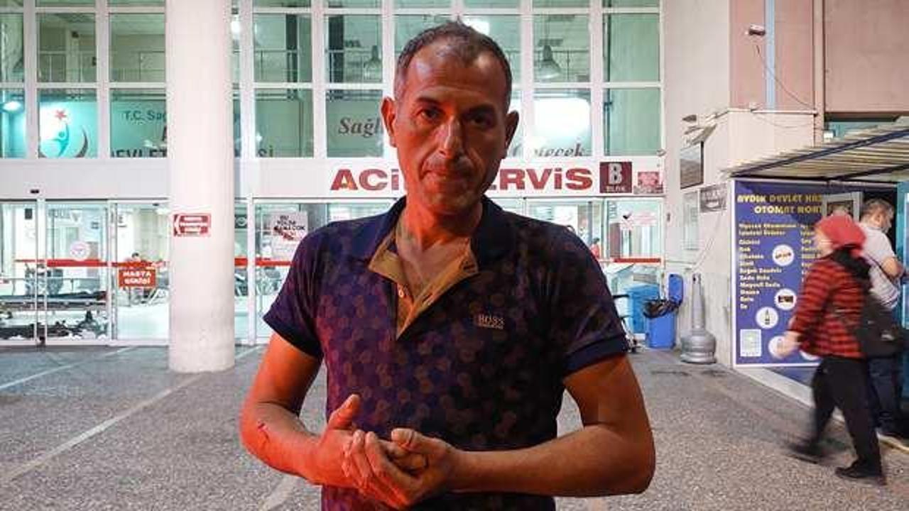 Sahipsiz köpekler oğlunu koruyan babayı yaraladı