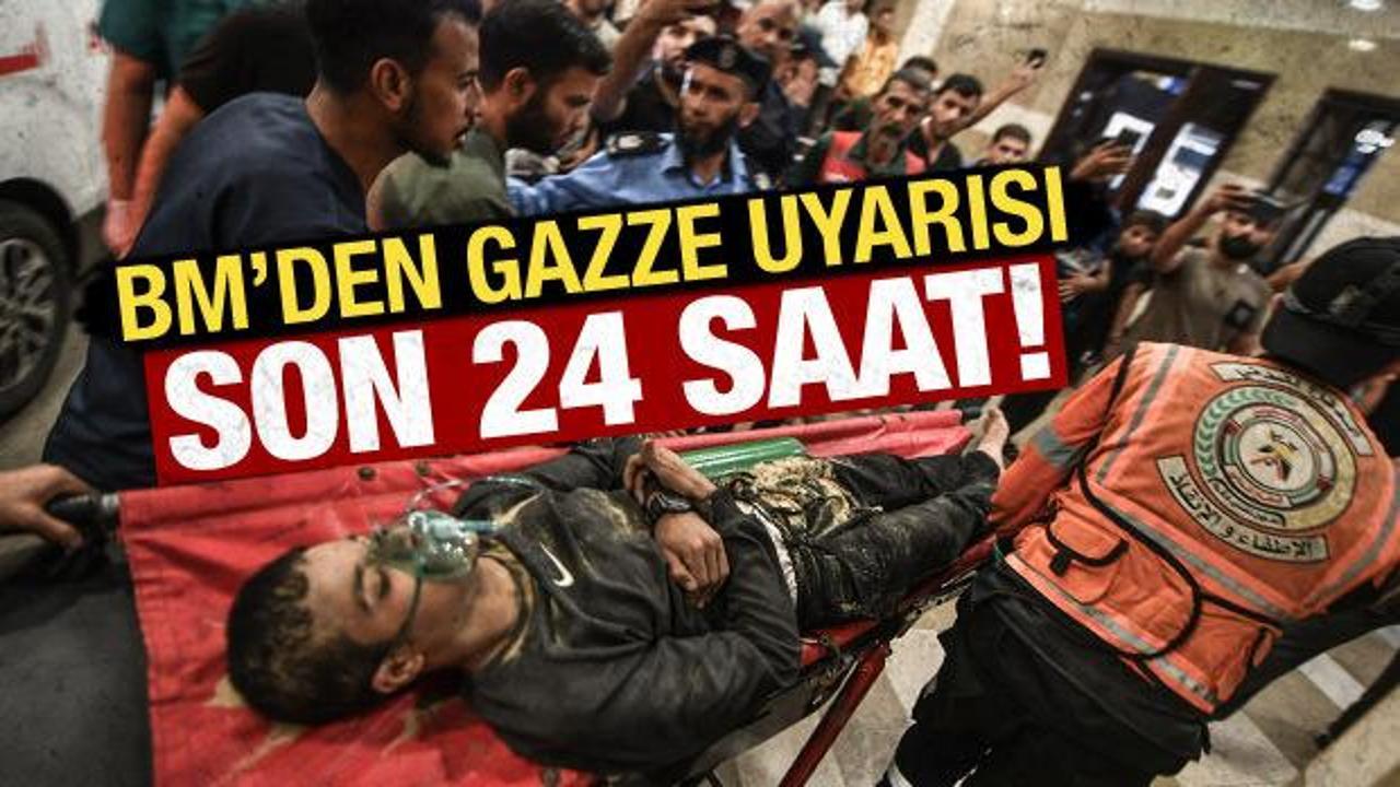 BM’den Gazze uyarısı: Gazze hastanelerinin yakıtı 24 saat içinde tükenecek