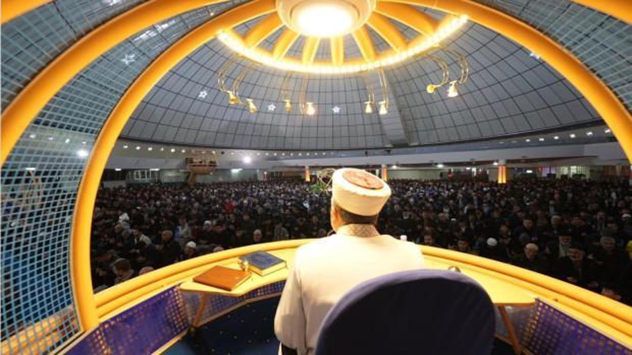 Cuma hutbesinde anlamlı Filistin vurgusu!