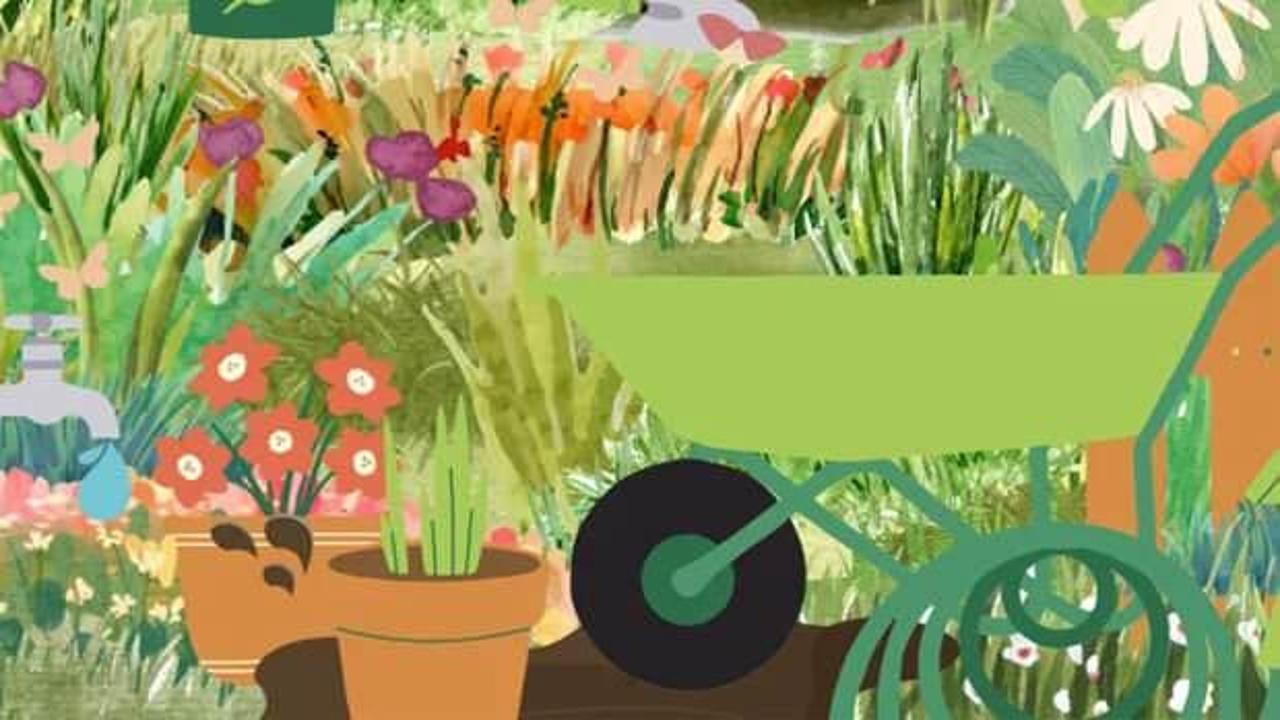 Dikkat seviyenizi test edecek optik illüzyon görseli: Bahçede gezen sümüklü böcek ve salyangozu 15 saniyede görebilecek misiniz?