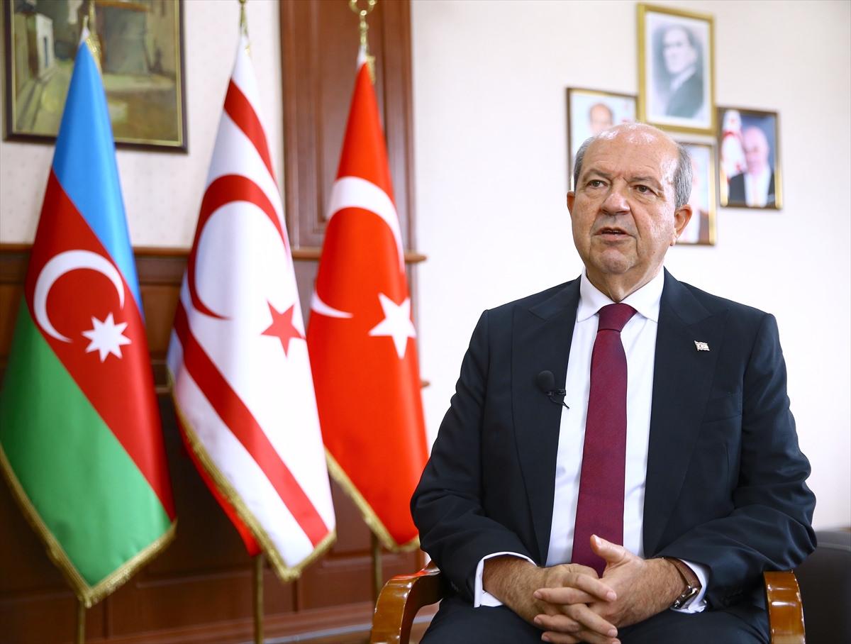 KKTC Cumhurbaşkanı Tatar: Doğu Akdeniz'de istikrarın anahtarı biziz