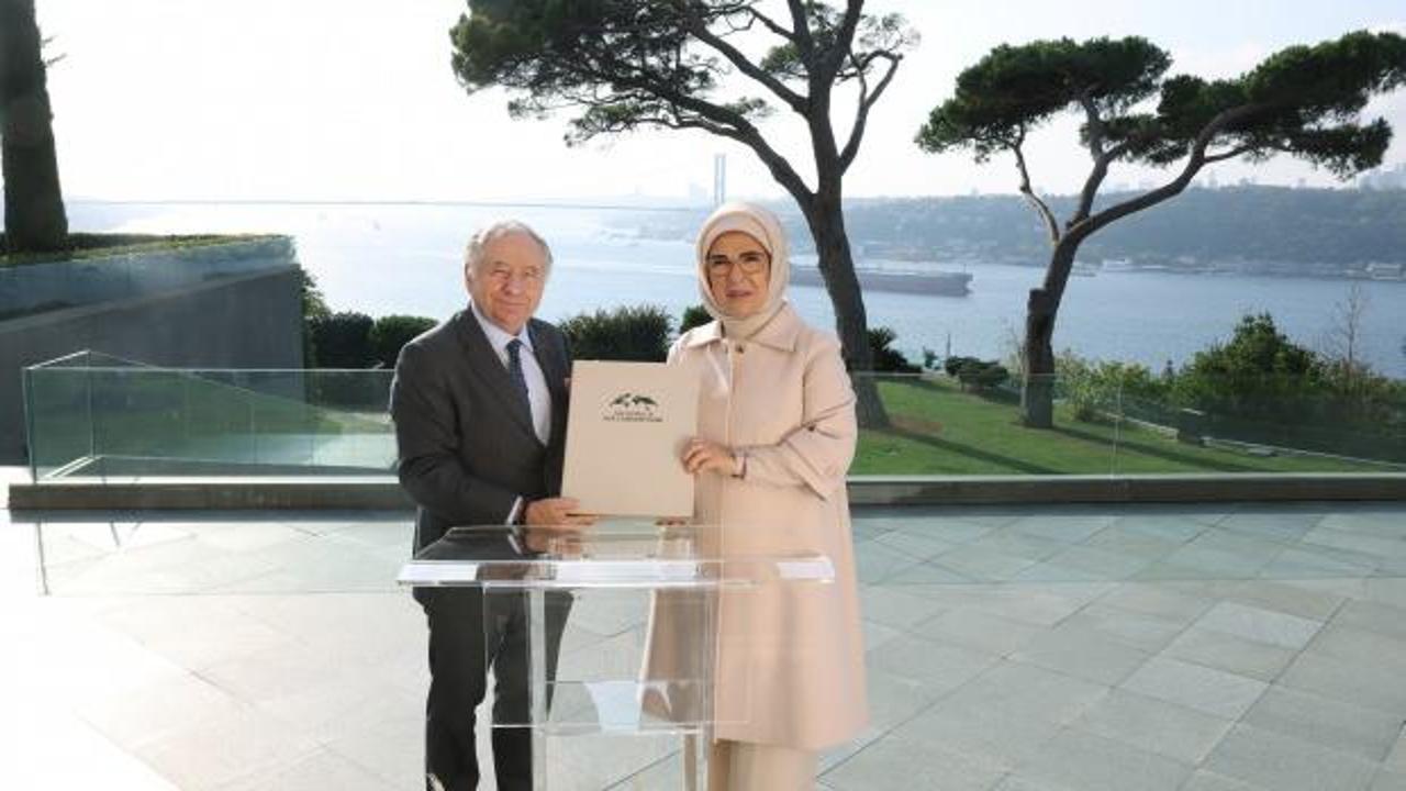 Emine Erdoğan, BM Karayolu Güvenliği Özel Temsilcisi Todt’u kabul etti