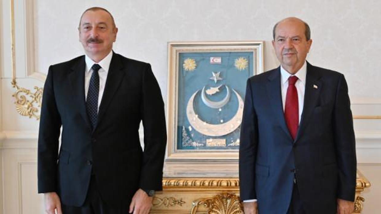 Ersin Tatar, Aliyev’le görüştü