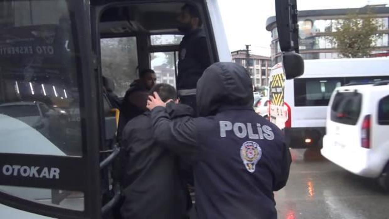 Esenyurt’ta 63 kaçak göçmen yakalandı