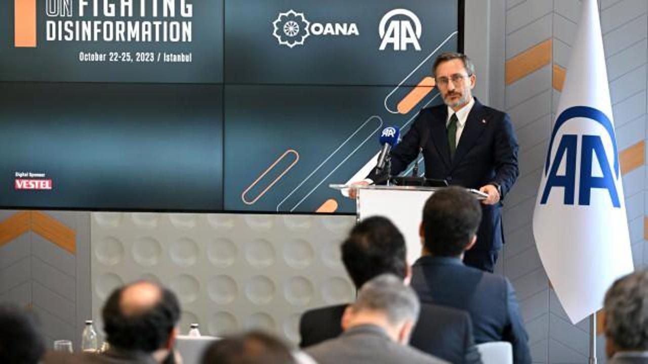 Fahrettin Altun: Dezenformasyonla uluslararası boyutta mücadele etmeliyiz
