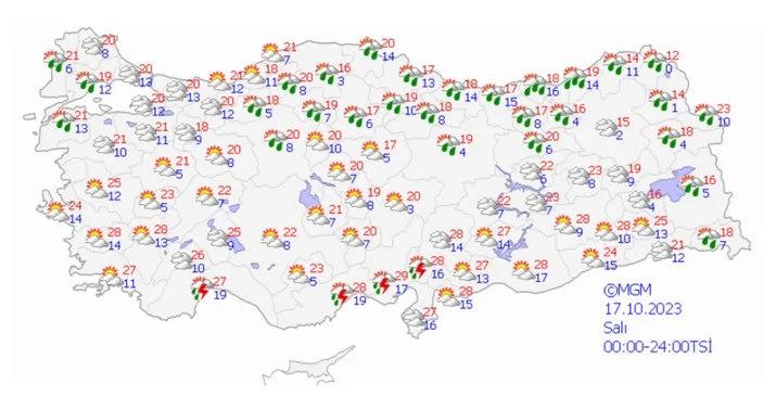 Meteoroloji uyardı! İstanbul ve çevresinde yağış bekleniyor