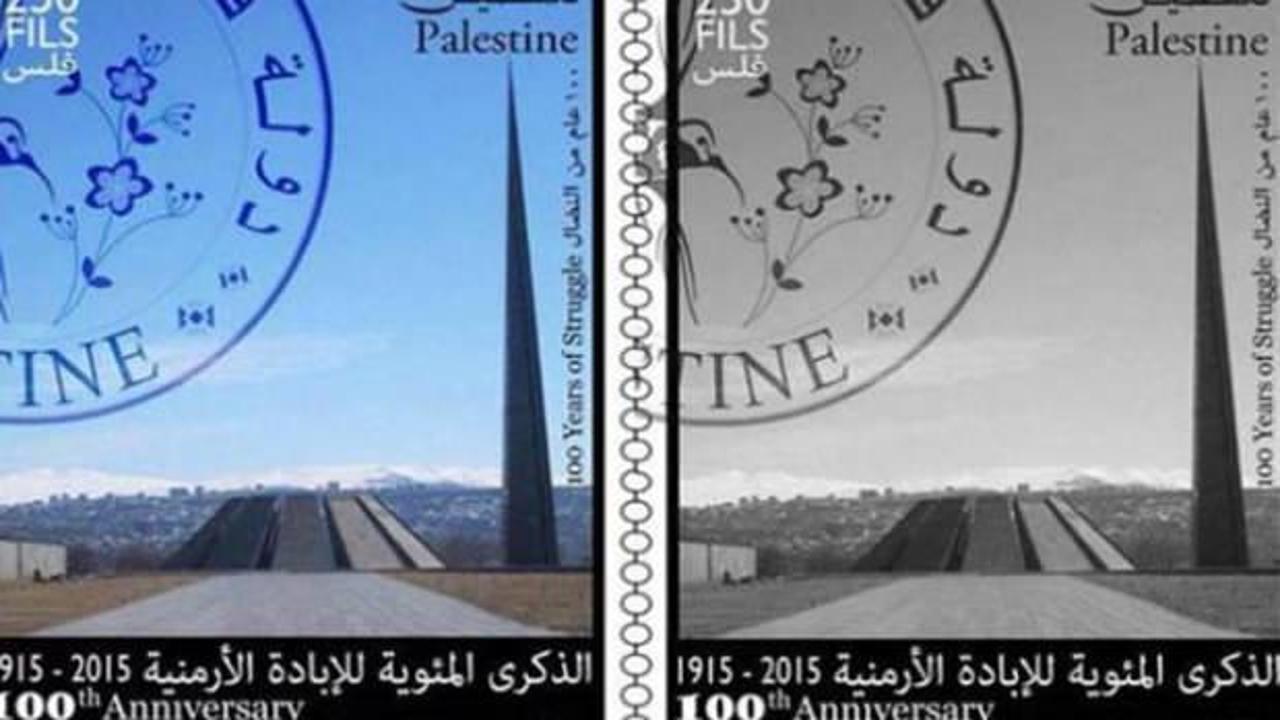 Filistin’in sözde Ermeni soykırımı anısına pul bastırdığı iddiası yalanlandı!