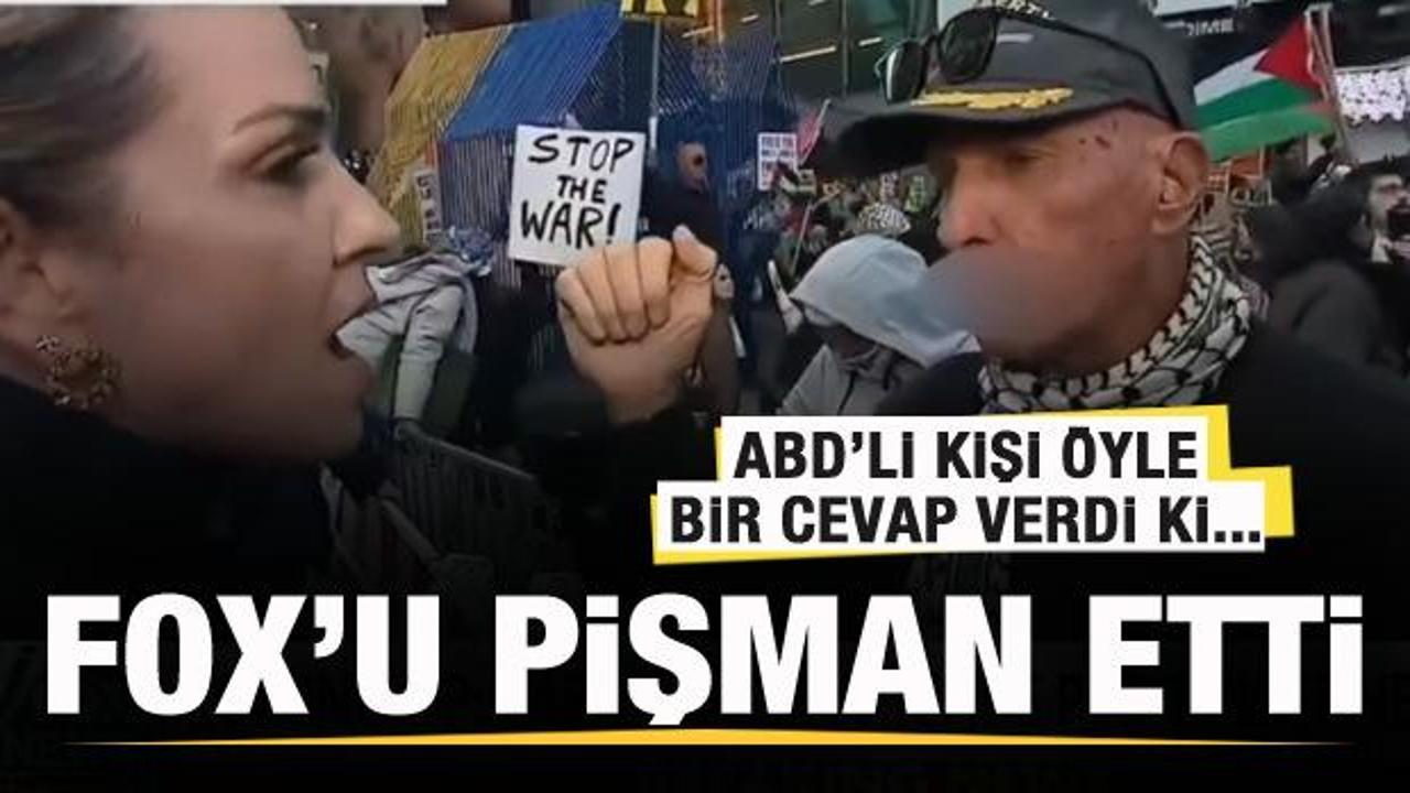 FOX TV muhabiri sorduğuna pişman oldu! ABD’liden tokat gibi cevap
