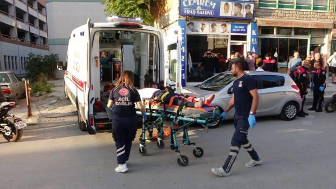 Berber iş yerinde silahlı saldırıya uğradı