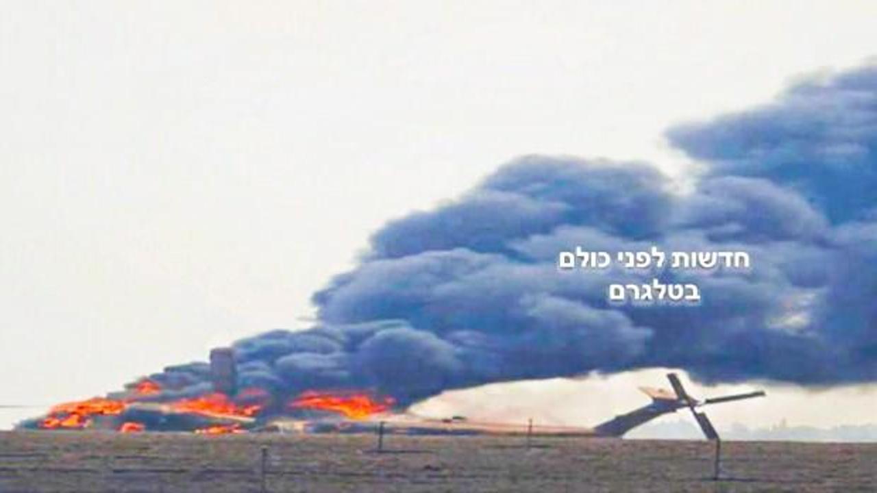 İsrail basını: Kassam Tugayları, İsrail helikopterini vurdu