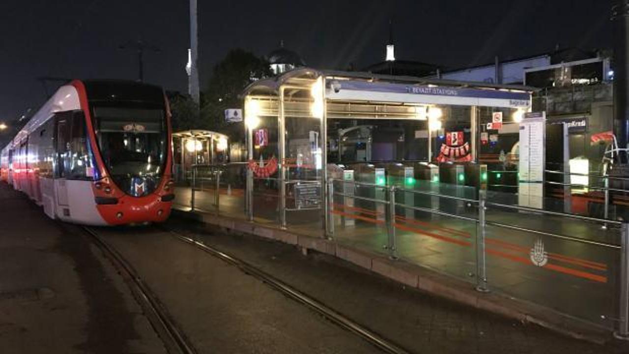 Kabataş-Bağcılar Tramvay Hattı’nda arıza