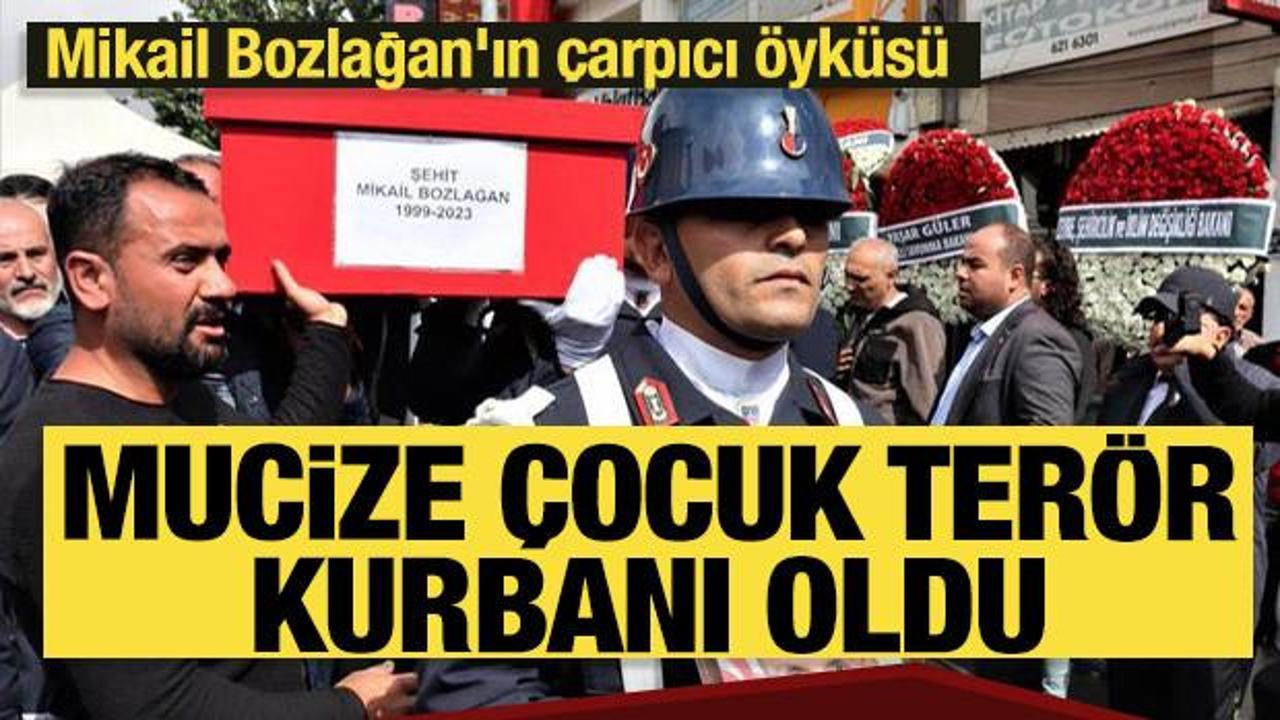 Mikail Bozlağan’ın çarpıcı öyküsü: Mucize çocuk terör kurbanı oldu