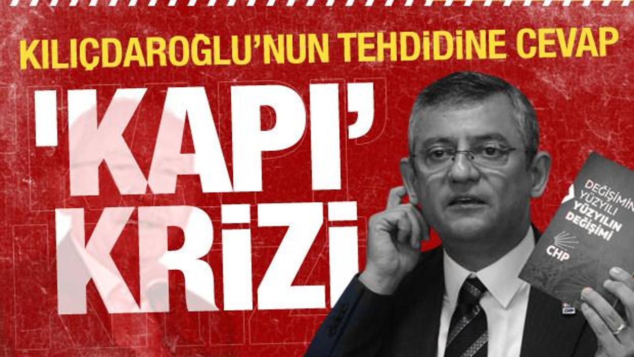 Özgür Özel’den Kılıçdaroğlu’nun ‘Kapı önüne koyarım’ tehdidine cevap!