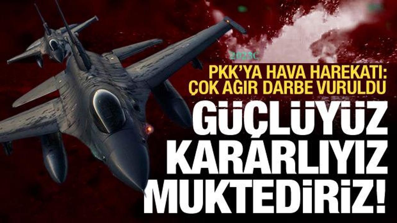 Suriye’nin kuzeyinde operasyon: 30 hedef vuruldu, çok sayıda terörist etkisiz