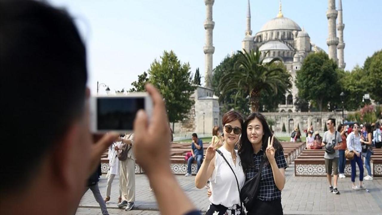 Turizm geliri üçüncü çeyrekte 20,2 milyar dolar oldu