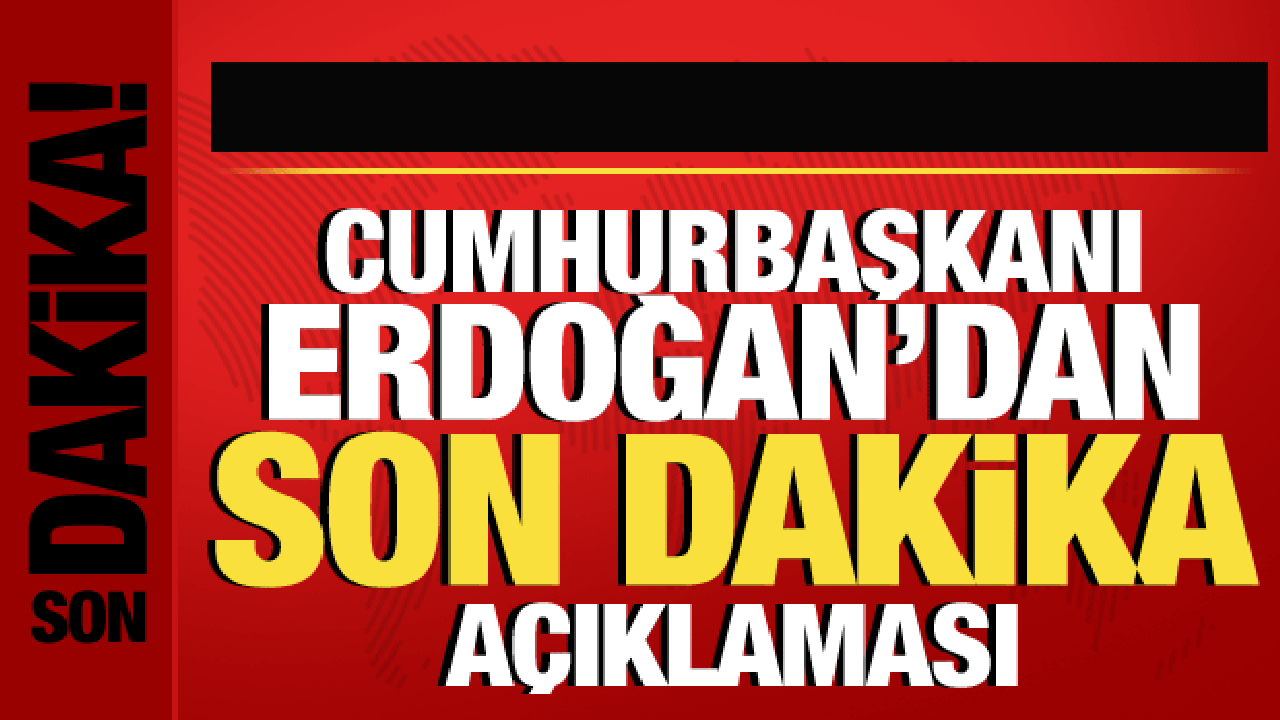 Türkiye Cumhuriyeti’nin 100. yıl dönümünde Erdoğan’dan son dakika açıklaması