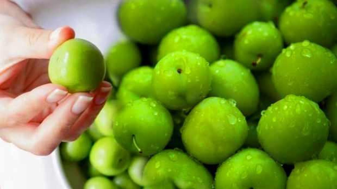 Yeşil erik mideye dokonur mu, cilde faydaları neler? Ekşi eriğin faydaları ve zararları…