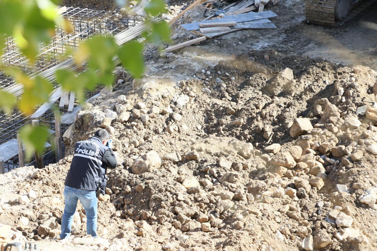 Bayburt'ta patlamamış top mermisi bulundu