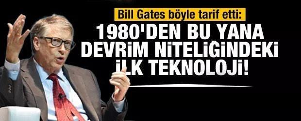 Bill Gates: Yapay Zeka bilgisayarları kullanma şeklinizi tamamen değiştirmek üzere