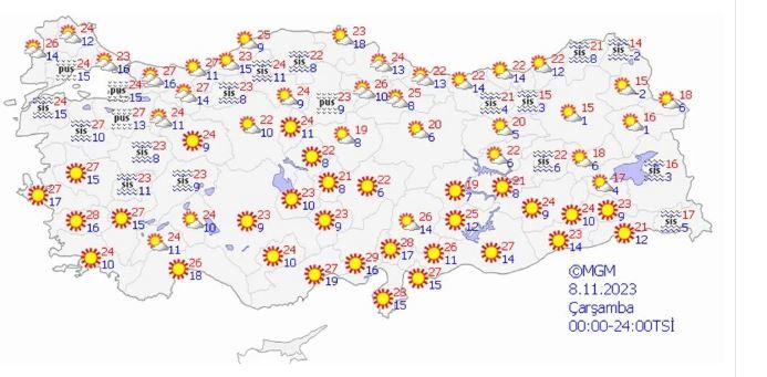 Sıcaklık çakılıyor! Meteoroloji'den hava durumu uyarısı