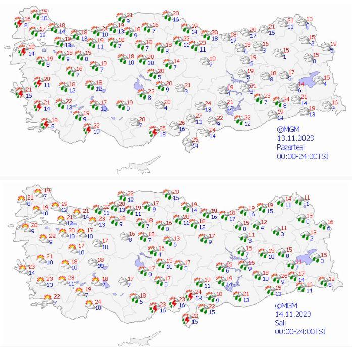 Çok yoğun yağış geliyor! İstanbul dahil çok sayıda ile alarm durumu