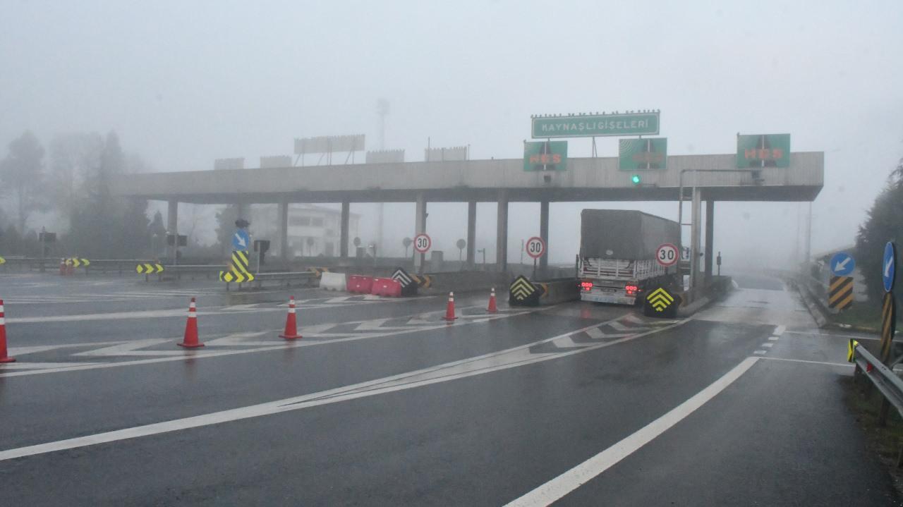 Bolu Dağı Tüneli İstanbul istikameti trafiğe kapatıldı