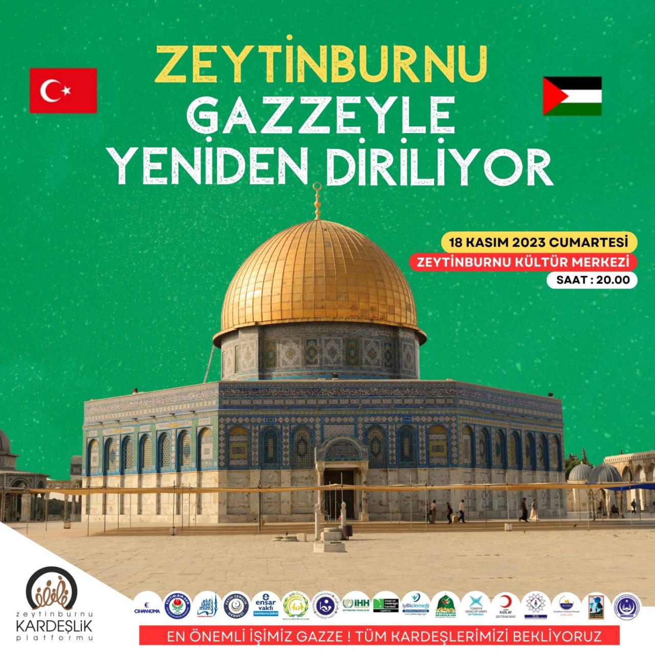 Zeytinburnu Gazze'yle yeniden diriliyor