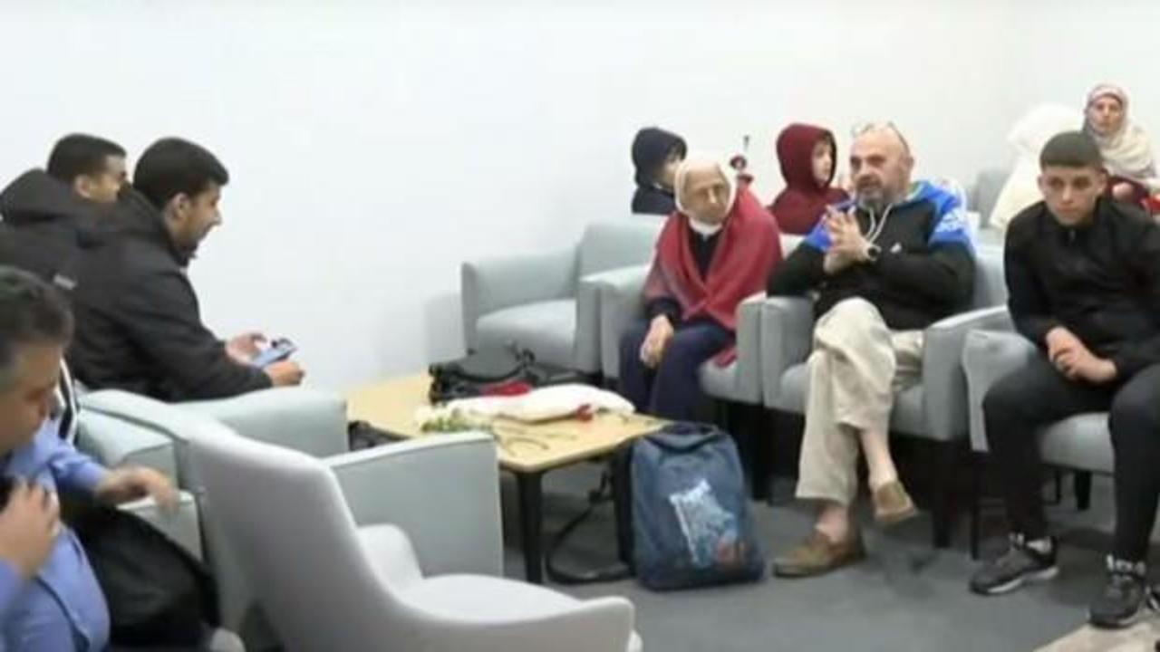 Gazze’den tahliye edilen 44 Türk vatandaşı İstanbul’da