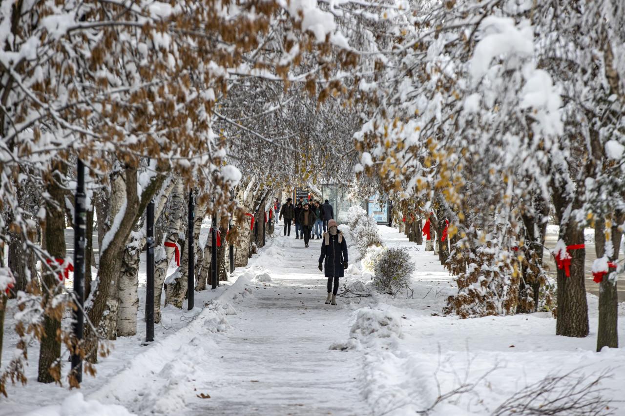 Hava koşullarından dolayı bir birçok ilçede okullar tatil