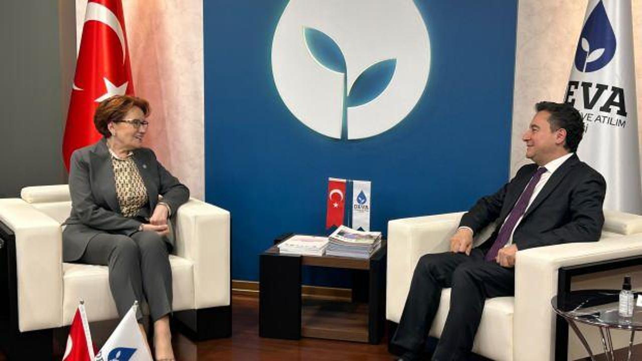 Akşener’den Babacan’a taziye ziyareti