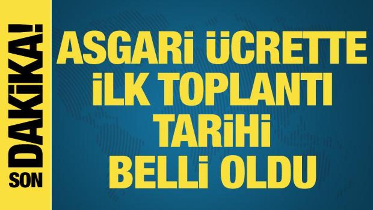 Asgari ücrette ilk toplantı 1 Aralık’ta